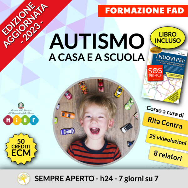 Autismo a casa e a scuola (con libro incluso) - ID SOFIA 90358