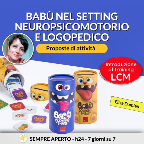 Babù nel setting neuropsicomotorio e logopedico - Proposte di attività