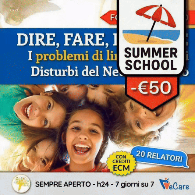 Dire, fare, pensare - I problemi di linguaggio nei Disturbi del Neurosviluppo