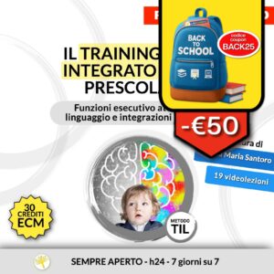 Il training logo integrato in età prescolare (sempre aperto - h24, 7 giorni su 7)