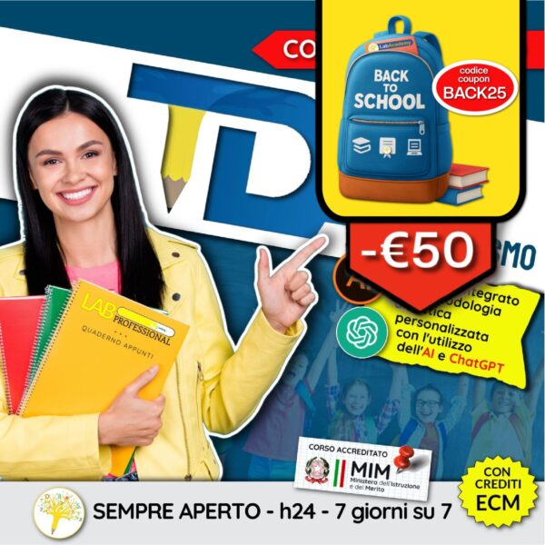 Corso professionalizzante: TDA - Tutor dell'Apprendimento