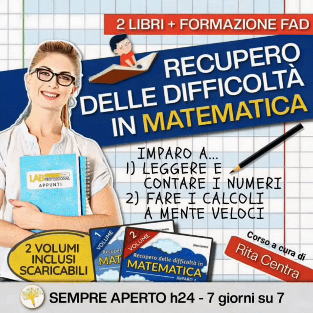 Recupero delle difficoltà in MATEMATICA (con 2 libri inclusi)